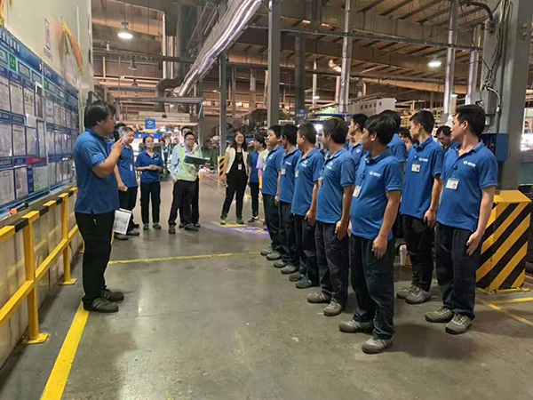 五星班組培訓(xùn)進(jìn)行中