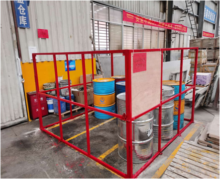 倉(cāng)庫(kù)區(qū)域精益改善后