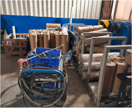 倉(cāng)庫(kù)區(qū)域精益改善前