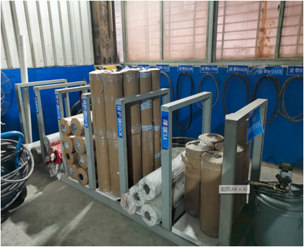 倉(cāng)庫(kù)區(qū)域精益改善后