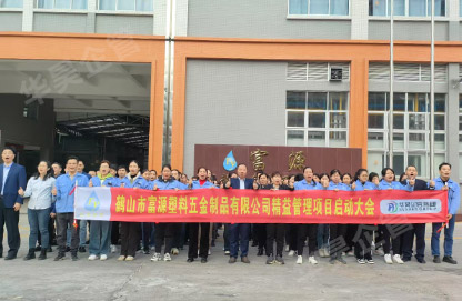 富源塑料五金精益管理咨詢項目